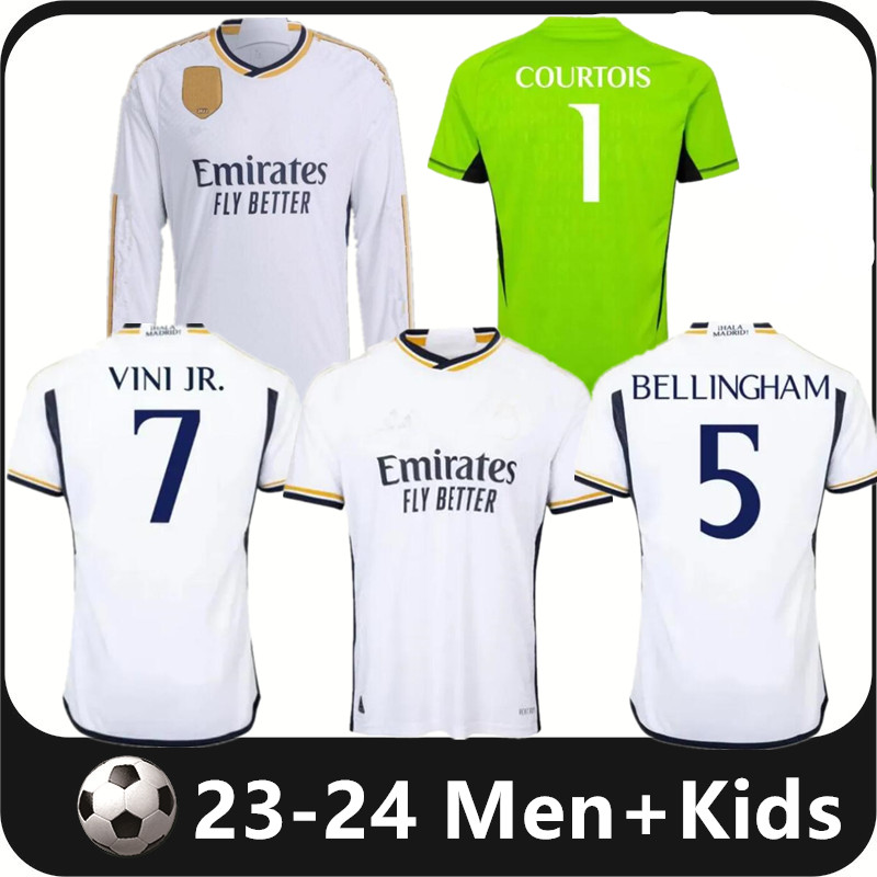 2023 2024 BELLINGHAM VINI JR soccer jerseys Tchouameni 23 24 football shirt Real Madrids CAMAVINGA ALABA Rodrygo WOMEN Camisetas men kids PRE MATCH uniforms S-4XL, Home kit
2023 2024 BELLINGHAM VINI JR soccer jerseys Tchouameni 23 24 football shirt Real Madrids CAMAVINGA ALABA Rodrygo WOMEN Camisetas men kids PRE MATCH uniforms S-4XL, Home kit