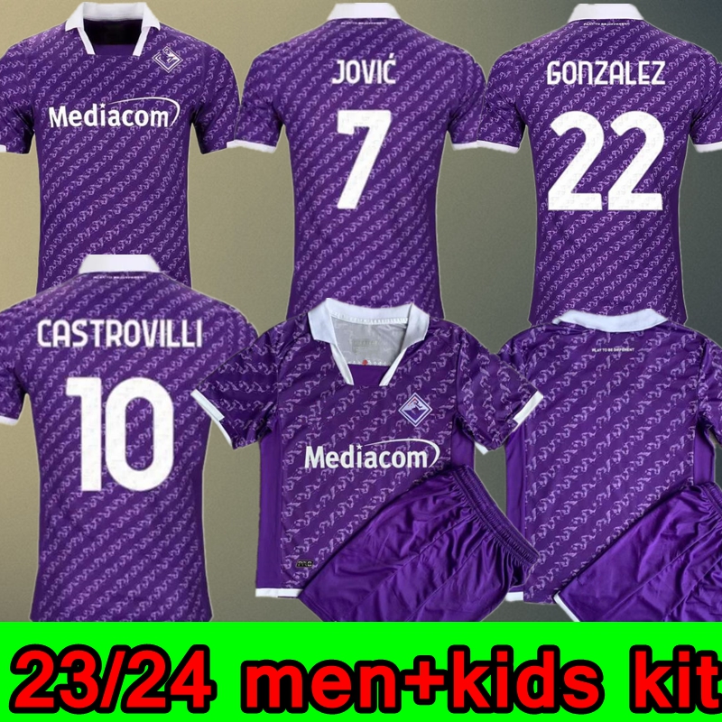 2023 2024 FIORENTINA soccer jerseys JOVIC CASTROVILLI J IKONE CALLEJON PRINCE GONZALEZ 23 24 Fiorentina Men Kids Football Shirts VLAHOVIC maillot de foot 888, Home
2023 2024 FIORENTINA soccer jerseys JOVIC CASTROVILLI J IKONE CALLEJON PRINCE GONZALEZ 23 24 Fiorentina Men Kids Football Shirts VLAHOVIC maillot de foot 888, Home
