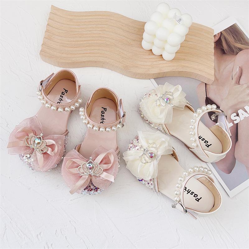 Sandals Baby Shoes Toddler Children Footwear Girls Princess Summer Bow Leather Soft Sole Pearl Diamond F12793, C1
Sandals Baby Shoes Toddler Children Footwear Girls Princess Summer Bow Leather Soft Sole Pearl Diamond F12793, C1