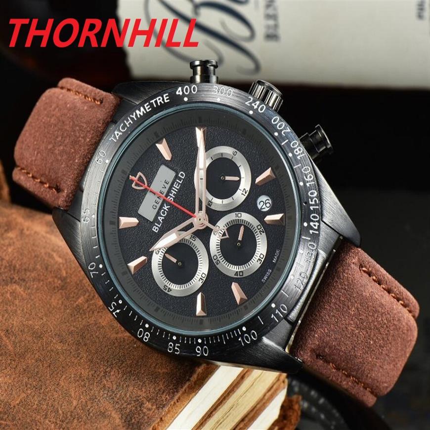 All Dials Working Men Automatic high quality Stopwatch Watch 40mm Black Brown Leather Mens Quartz Orologio di Lusso Wristwatch257K, See picture
All Dials Working Men Automatic high quality Stopwatch Watch 40mm Black Brown Leather Mens Quartz Orologio di Lusso Wristwatch257K, See picture