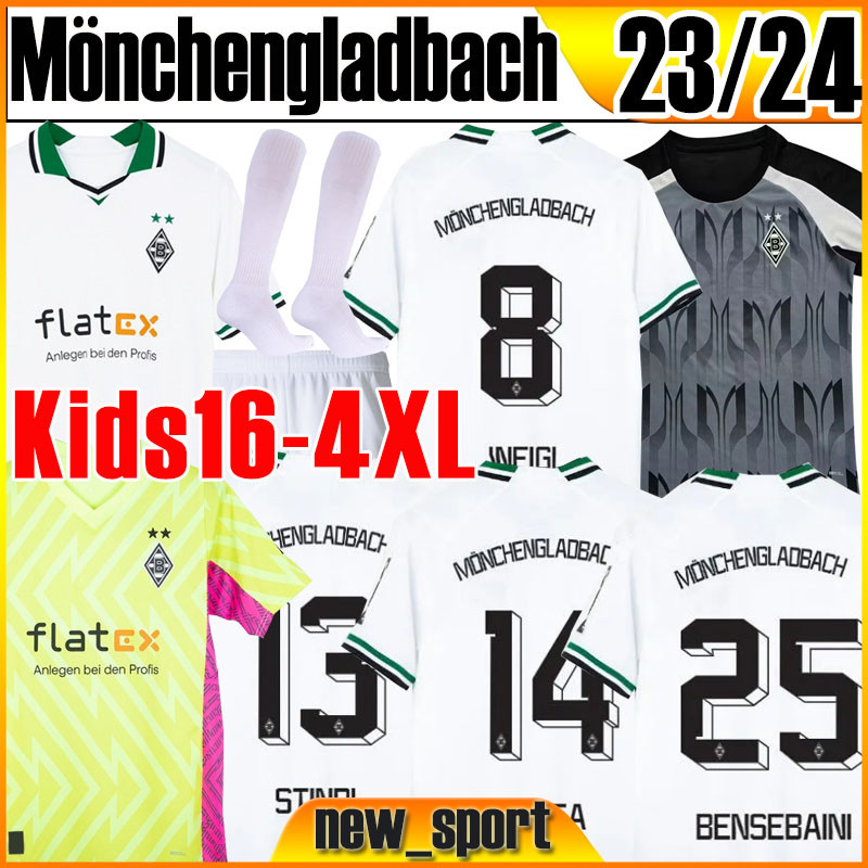 4XL 23 24 Borussia Monchengladbach soccer jerseys 2023 2024 Gladbach STINDL ELVEDI PLEA ZAKARIA PLEA THURAM BENSEBAINI HERRMANN EMBOLO Men Kid Kits Football Shirts, Menxing 23 24 home kit
4XL 23 24 Borussia Monchengladbach soccer jerseys 2023 2024 Gladbach STINDL ELVEDI PLEA ZAKARIA PLEA THURAM BENSEBAINI HERRMANN EMBOLO Men Kid Kits Football Shirts, Menxing 23 24 home kit