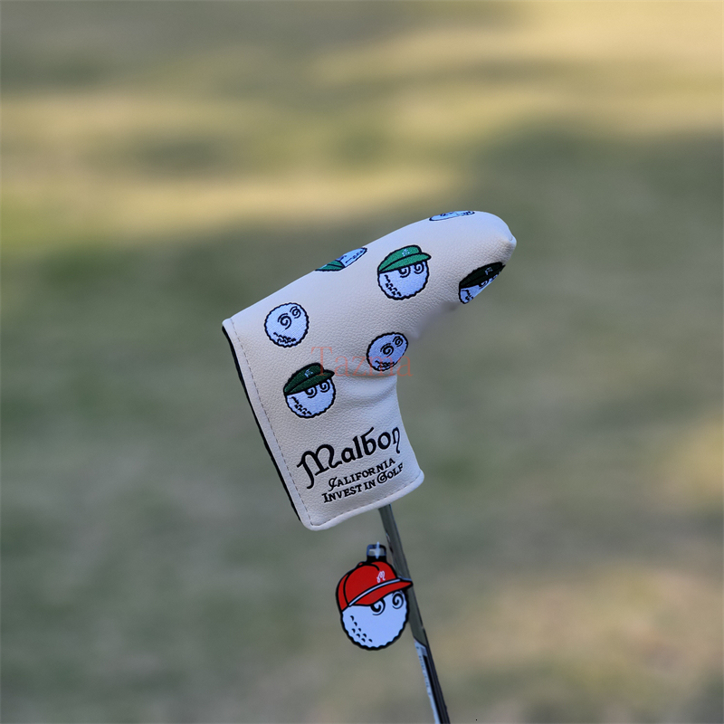 s Blackish Green Fisherman Hats Golf Club Driver Fairway Woods Hybrid Ut Iron Putter And Mallet Head Protection Cover 230626