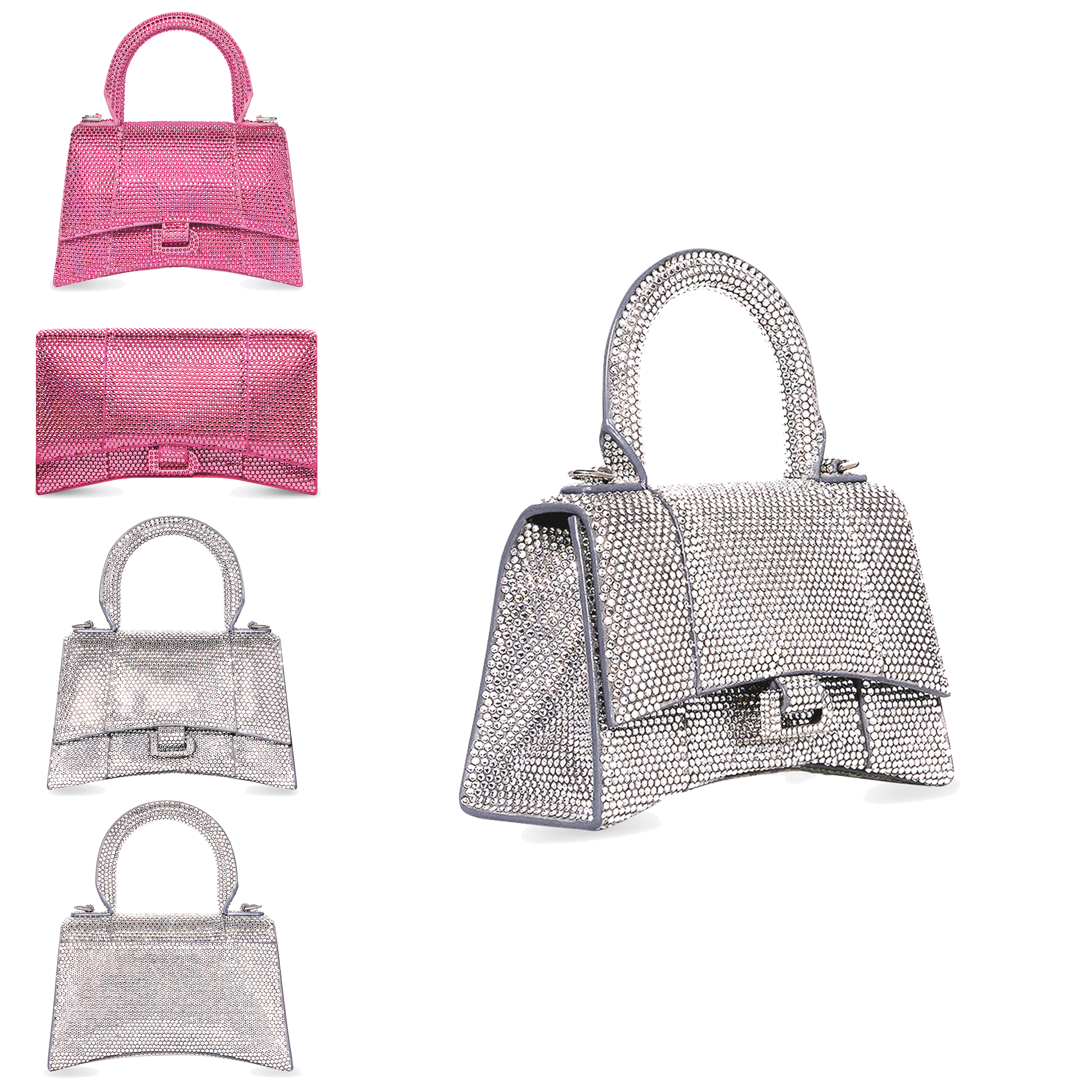 2023 new Cross Body luxurys Designer hand bags hourglass Women Genuine Leather classic travel diamond Clutch Bags men rhinestone large top handle Totes Shoulder Bag, 2-pink
2023 new Cross Body luxurys Designer hand bags hourglass Women Genuine Leather classic travel diamond Clutch Bags men rhinestone large top handle Totes Shoulder Bag, 2-pink