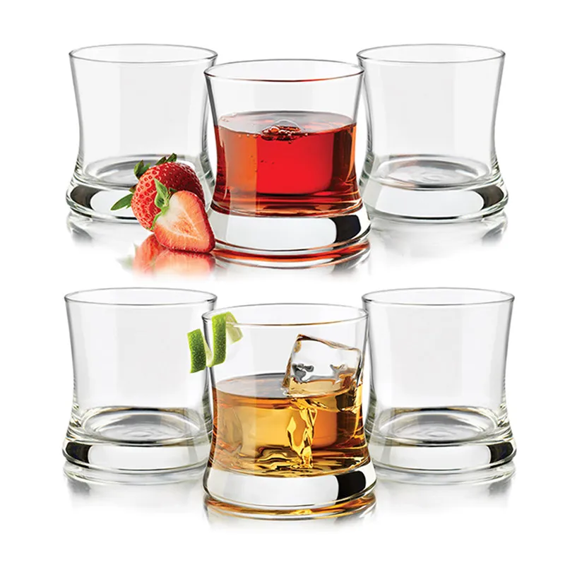 1 PCS Lead-free Crystal Bourbon Whiskey Glass White Spirits Mug Scotch Cups Wine Cup Home Bar Drinkware 0619