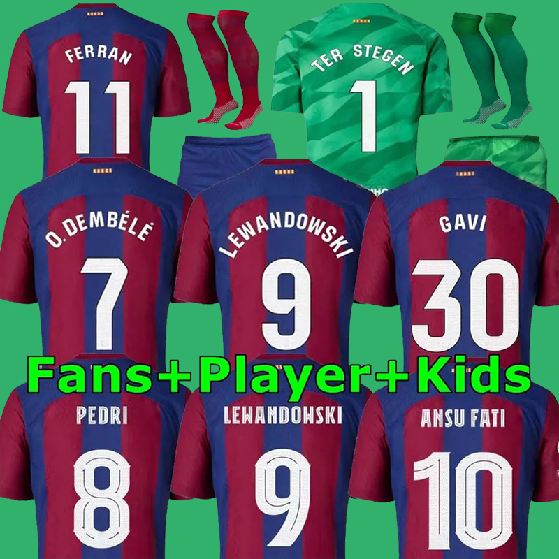 BarcelonaS fans Player 23 24 LEWANDOWSKI soccer jersey GAVI camiseta de futbol PEDRI FERRAN 2023 2024 FC ANSU FATI RAPHINHA football shirt men kit jersey, 23 24 home adult
BarcelonaS fans Player 23 24 LEWANDOWSKI soccer jersey GAVI camiseta de futbol PEDRI FERRAN 2023 2024 FC ANSU FATI RAPHINHA football shirt men kit jersey, 23 24 home adult