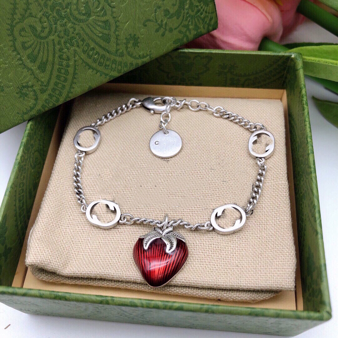 Designer GGity Charm Bracelets Luxury Double G Brand Fashion Jewelry Women Chain Bracelet Pearl for Woman Gifts iu01