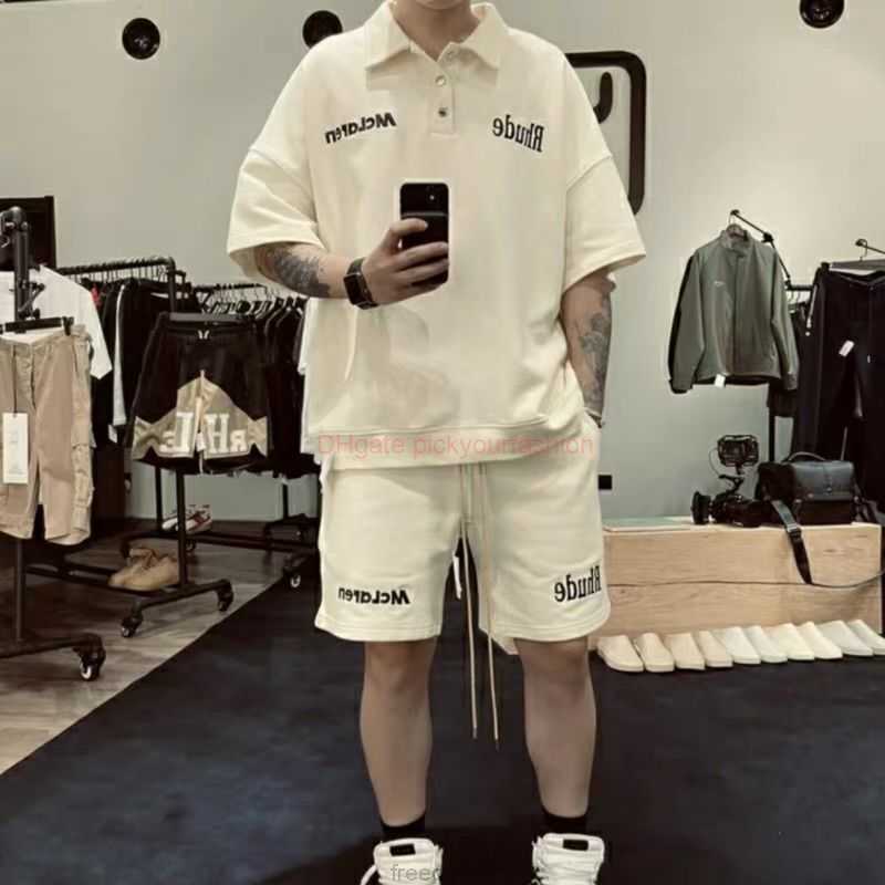 Designer Fashion Clothing Tees Tshirt Rhude x Mclaren Co Branded American Fashion Alphabet Embroidery Sports Casual Mens Womens Short Sleeve Polo Shirt Shirts Cott, Black
Designer Fashion Clothing Tees Tshirt Rhude x Mclaren Co Branded American Fashion Alphabet Embroidery Sports Casual Mens Womens Short Sleeve Polo Shirt Shirts Cott, Black
