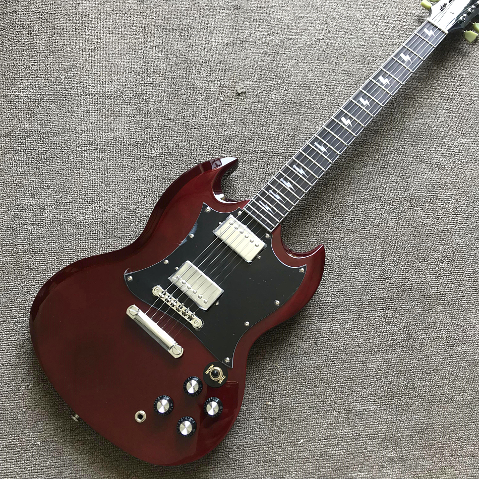Custom Store, SG400 Electric Guitar, 22 Frets, 2 Piece Pickup, Chrome Hardware , Free Shipping
Custom Store, SG400 Electric Guitar, 22 Frets, 2 Piece Pickup, Chrome Hardware , Free Shipping