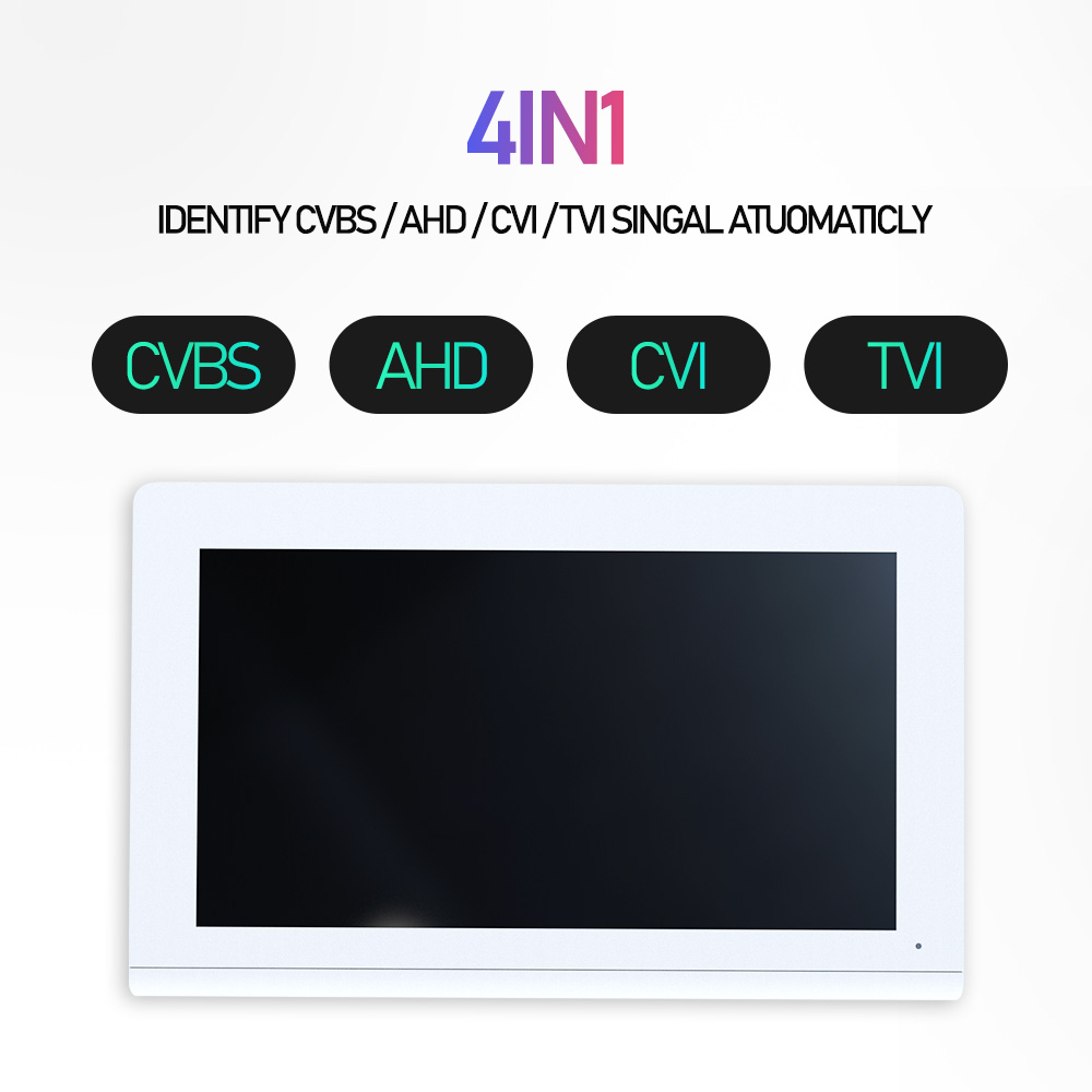 1080p White Wifi Tuya Video Intercom Monitor Video Doorbell Camera Video Intercoms with Motion Detection For Home Apartment