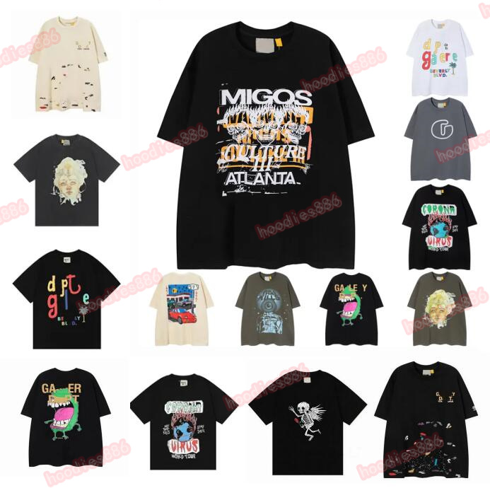 Designer of Galleries Tees Depts T Shirts Luxury Fashion T Shirts Mens Womens Tees Brand Short Sleeve Hip Hop Streetwear Tops Clothing Clothes, W111
Designer of Galleries Tees Depts T Shirts Luxury Fashion T Shirts Mens Womens Tees Brand Short Sleeve Hip Hop Streetwear Tops Clothing Clothes, W111