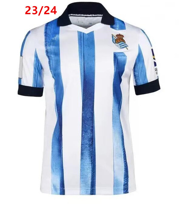REAL Sociedad 2023/2024 Soccer Jerseys SORLOTH OYARZABAL SILVA Football Shirt 23/24 SADIQ ILLARRA MERINO CARLOS FDEZ camiseta BARRENE BRAIS MENDEZ Men kids uniform, Black
REAL Sociedad 2023/2024 Soccer Jerseys SORLOTH OYARZABAL SILVA Football Shirt 23/24 SADIQ ILLARRA MERINO CARLOS FDEZ camiseta BARRENE BRAIS MENDEZ Men kids uniform, Black
