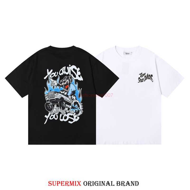 Designer Fashion Clothing Tees Tsihrts Shirts Little Fashion Brand Trapstar Crazy Truck Print High Quality High Weight Double Yarn Cotton Short Sleeve Tshirt fo 23, White
Designer Fashion Clothing Tees Tsihrts Shirts Little Fashion Brand Trapstar Crazy Truck Print High Quality High Weight Double Yarn Cotton Short Sleeve Tshirt fo 23, White