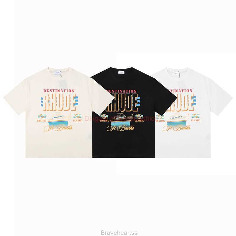 Designer Fashion Clothing Tees Tshirt Rhude Fashion Brand New Yacht Letter Printing Pure Cotton Short Sleeve Summer Relaxed Couple Tshirt Half Sleeve Cotton Street, Apricot
Designer Fashion Clothing Tees Tshirt Rhude Fashion Brand New Yacht Letter Printing Pure Cotton Short Sleeve Summer Relaxed Couple Tshirt Half Sleeve Cotton Street, Apricot