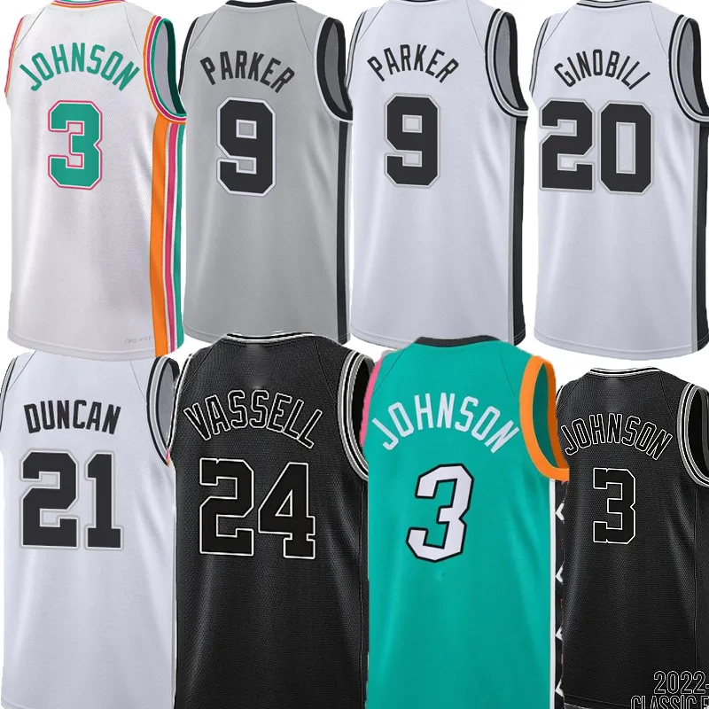 Men Basketball Tony Parker Jerseys Romeo Langford Devin Vassell Jeremy Sochan Manu Ginobili Tim Duncan Keldon Johnson Victor Wembanyama Zach Collins jersey, As picture8
Men Basketball Tony Parker Jerseys Romeo Langford Devin Vassell Jeremy Sochan Manu Ginobili Tim Duncan Keldon Johnson Victor Wembanyama Zach Collins jersey, As picture8