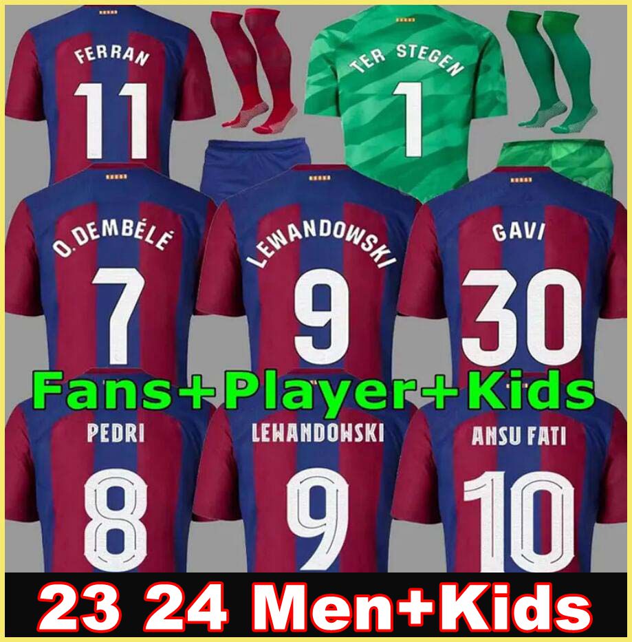 Camisetas de football LEWANDOWSKI SOCCER JERSEY MEMPHIS PEDRI BARCELONAS RAPHINHA FERRAN 23 24 ANSU FATI 2023 2024 F. DE JONG DEST kit shirt men kids sets uniforms, Player 23 24 home
Camisetas de football LEWANDOWSKI SOCCER JERSEY MEMPHIS PEDRI BARCELONAS RAPHINHA FERRAN 23 24 ANSU FATI 2023 2024 F. DE JONG DEST kit shirt men kids sets uniforms, Player 23 24 home