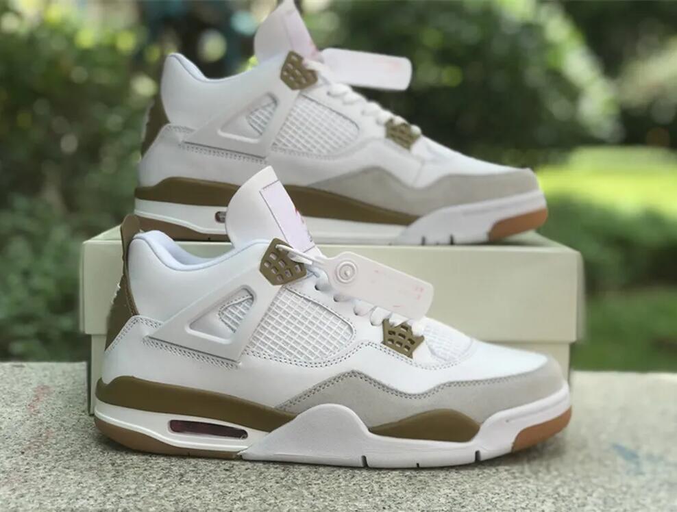 Authentic Designer Shoes SB x Jumpman 4 Basketball Shoe 4s Mens Outdoor Sports Sneakers, White
Authentic Designer Shoes SB x Jumpman 4 Basketball Shoe 4s Mens Outdoor Sports Sneakers, White