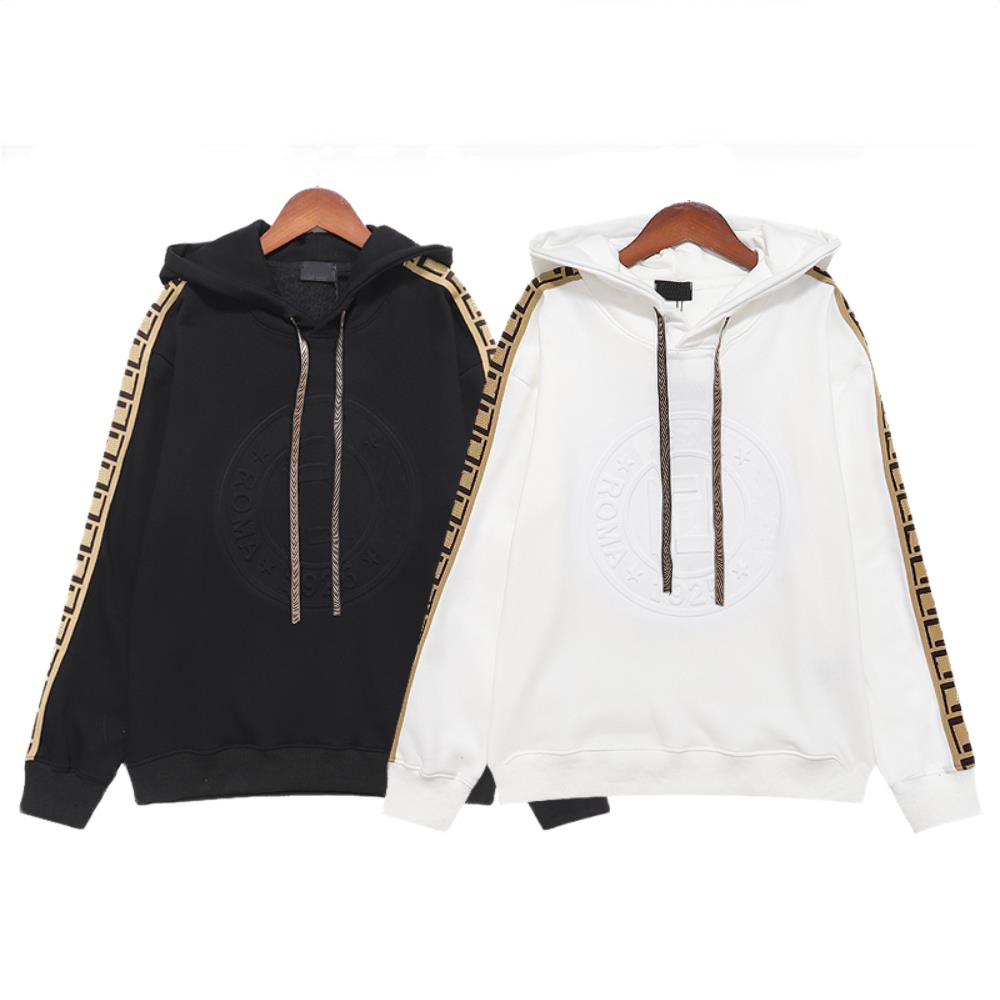 Herren Hoodie Damen Kapuzenpullover Hoodies Sport Top High Street Sweatshirts Designerjacke Qualität Mode Sportbekleidung Schwarzer Pullover Pull