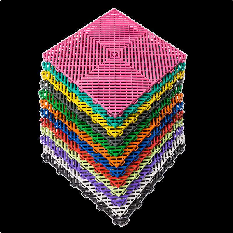 Carpets Factory Price Garage Apoxy Floor Plastic Interlocking Commercial Bike Garage Floor for Warehouse Manufacturer China L231215