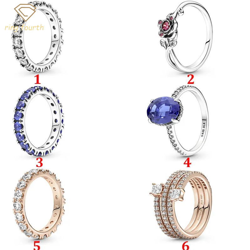 925 Silver Women Fit Pandora Rings Original Heart Crown Fashion Ring Christmas style new style Engagement Lovers Fashion Wedding Ring For Women
925 Silver Women Fit Pandora Rings Original Heart Crown Fashion Ring Christmas style new style Engagement Lovers Fashion Wedding Ring For Women