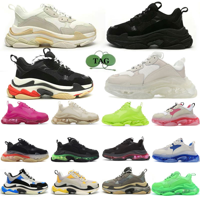 Designer shoes triple s Platform Sneakers Clear Sole Black White Neon Green Beige Teal Blue Bred Red Pink Grey Mens Trainers Jogging Walking
Designer shoes triple s Platform Sneakers Clear Sole Black White Neon Green Beige Teal Blue Bred Red Pink Grey Mens Trainers Jogging Walking