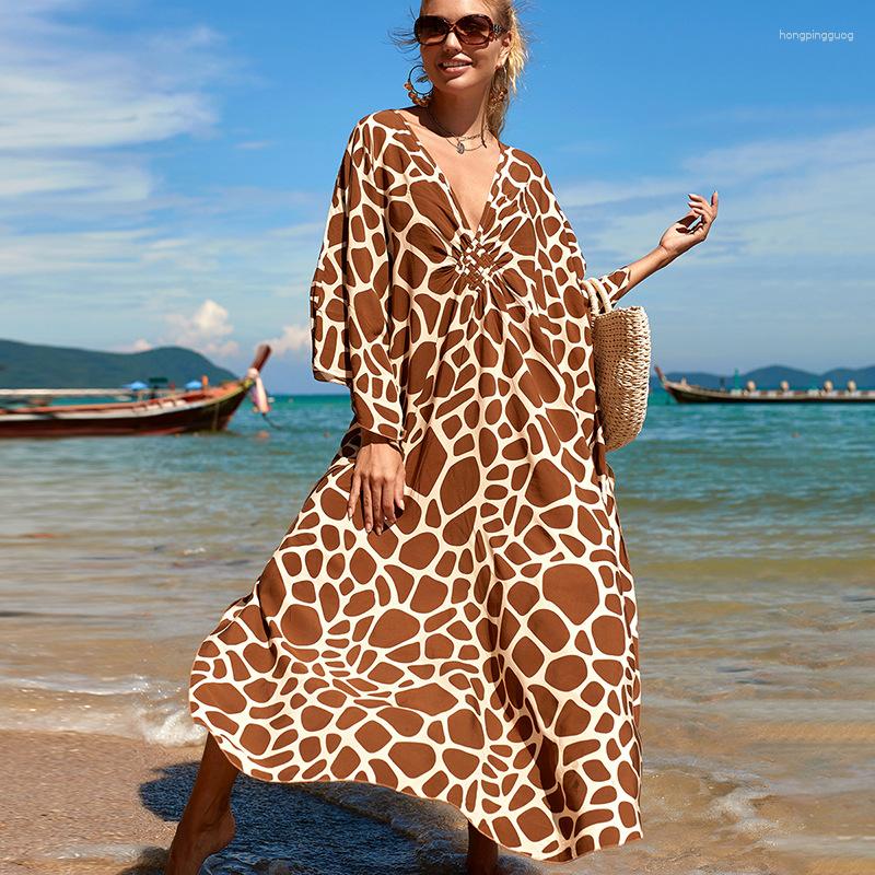 Women's Swimwear Women Beachwear Turkish Kaftans Long Swimsuit Cover Up Caftan Beach Dress, Blue leopard
Women's Swimwear Women Beachwear Turkish Kaftans Long Swimsuit Cover Up Caftan Beach Dress, Blue leopard