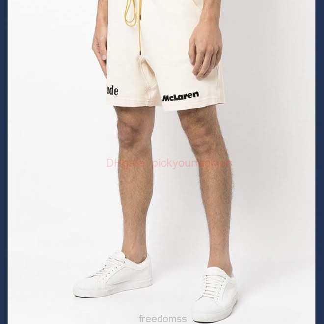 Designer Short Fashion Casual Clothing Beach shorts Trendy Rhude Co Branded Shorts Summer New High Street Embroidery Casual Loose Fit Sports Capris Joggers Sportsw, Apricot 8535
Designer Short Fashion Casual Clothing Beach shorts Trendy Rhude Co Branded Shorts Summer New High Street Embroidery Casual Loose Fit Sports Capris Joggers Sportsw, Apricot 8535