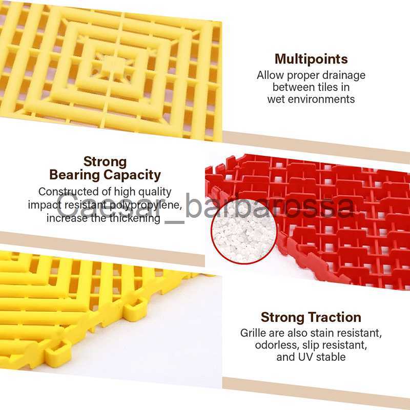 Carpets Factory Price Garage Apoxy Floor Plastic Interlocking Commercial Bike Garage Floor for Warehouse Manufacturer China L231215