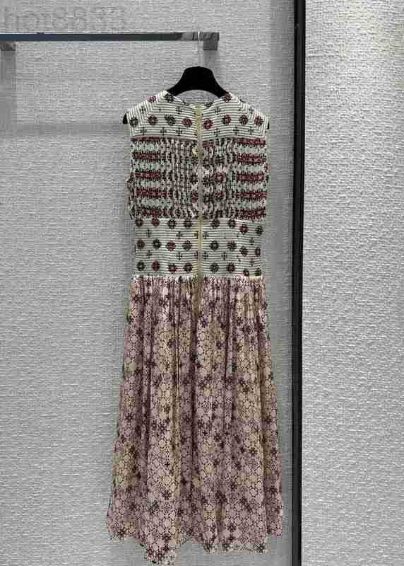 Runway Dresses Designer Milan Dress 2023 New Summer Autumn o Neck Sleeveless Print Fashion Brand Same Style 8R7M, Picture color
Runway Dresses Designer Milan Dress 2023 New Summer Autumn o Neck Sleeveless Print Fashion Brand Same Style 8R7M, Picture color