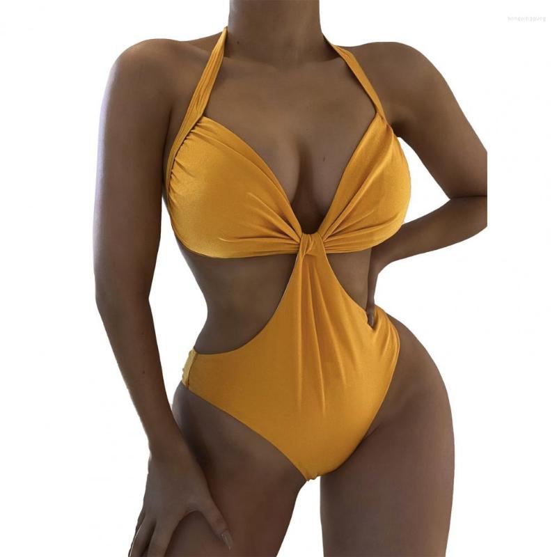 Women' Swimwear Bikini Swimsuit Super Soft Fashionable Nylon Sexy Bodycon Hollow Bodysuit For Female, Yellow
Women' Swimwear Bikini Swimsuit Super Soft Fashionable Nylon Sexy Bodycon Hollow Bodysuit For Female, Yellow