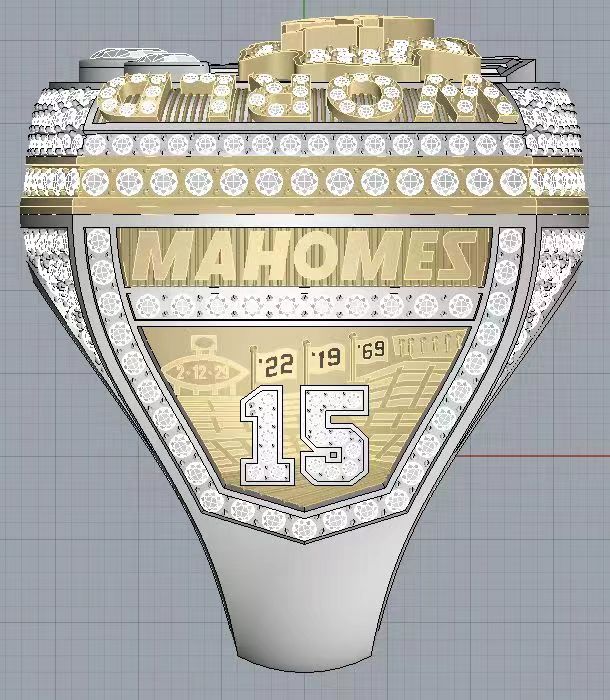 Kansas Super Championship Replica Ring 2023 Church Men's Rings