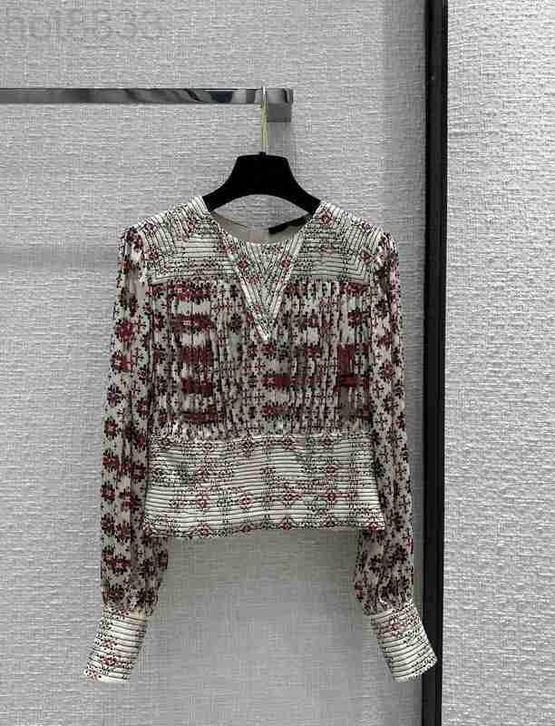 Women' Blouses & Shirts Designer Brand Same Style 2023 New Summer Autumn o Neck Long Sleeves Fashion Luxury Tops XCRN, Picture color
Women' Blouses & Shirts Designer Brand Same Style 2023 New Summer Autumn o Neck Long Sleeves Fashion Luxury Tops XCRN, Picture color
