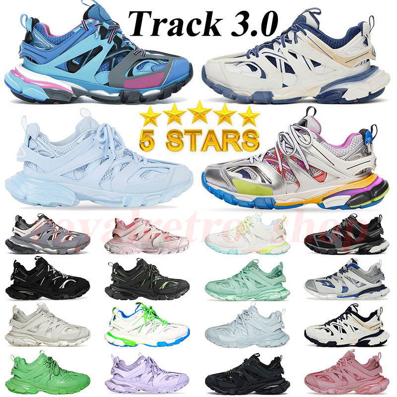 

With Extra Lace 2023 Famous Brand Casual Shoes Designer Mens Women Balanciaga Track 3 3.0 Platform Sneakers Vintage Tracks Runners Tess.s. Gomma Leather Trainer Size 45, A8 track trainer pink 35-40