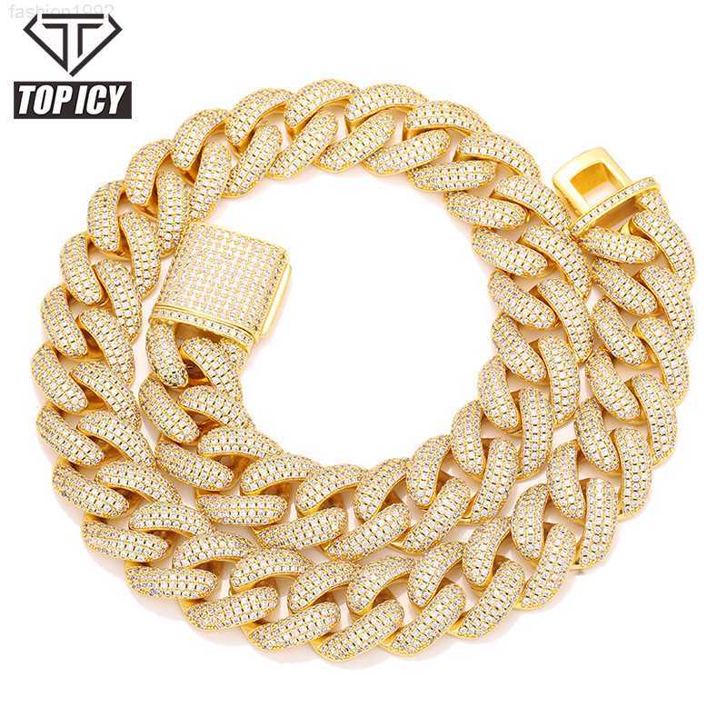 Top Icy Luxury Cuban Link Chain 925 Sterling Silver Luxury Cuban Chain 20mm Hip Hop Iced Out Cuban Chain Necklace Jewelry
Top Icy Luxury Cuban Link Chain 925 Sterling Silver Luxury Cuban Chain 20mm Hip Hop Iced Out Cuban Chain Necklace Jewelry