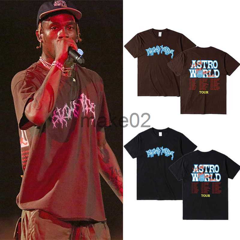 Men's T-Shirts Men's Hoodies Sweatshirts 2022 Hip Hop T Shirt Men Women ASTROWORLD cactus jack Harajuku TShirts cotton lightning Tees Tops x0620 x0620 x0620, Dark brown
Men's T-Shirts Men's Hoodies Sweatshirts 2022 Hip Hop T Shirt Men Women ASTROWORLD cactus jack Harajuku TShirts cotton lightning Tees Tops x0620 x0620 x0620, Dark brown