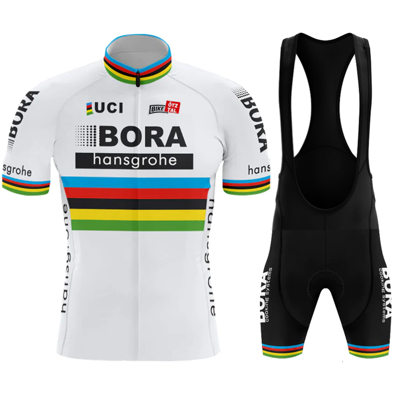 Cycling Jersey Sets Men's Jacket Mountain Bike 2023 UCI BORA Clothing Mens Summer Shirt Bicycle Mtb Tricuta Man Outfit Set Pants 230619 - view 7