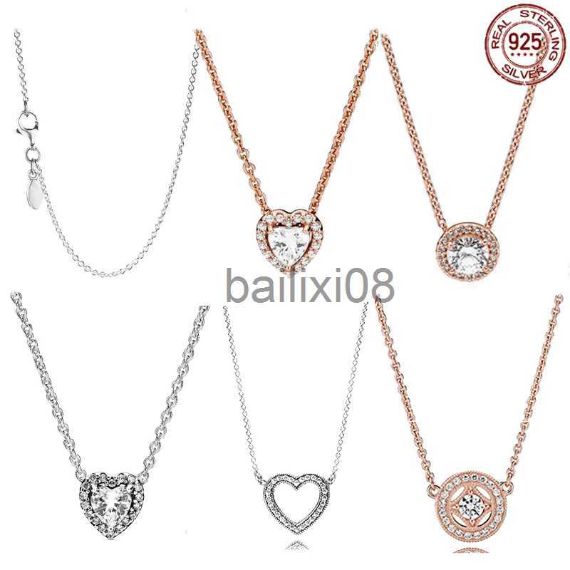 Pendant Necklaces Fashion 925 Sterling Silver Heart Pendant Neckle fit Pandora Premium Jewelry Gift J230620
Pendant Necklaces Fashion 925 Sterling Silver Heart Pendant Neckle fit Pandora Premium Jewelry Gift J230620