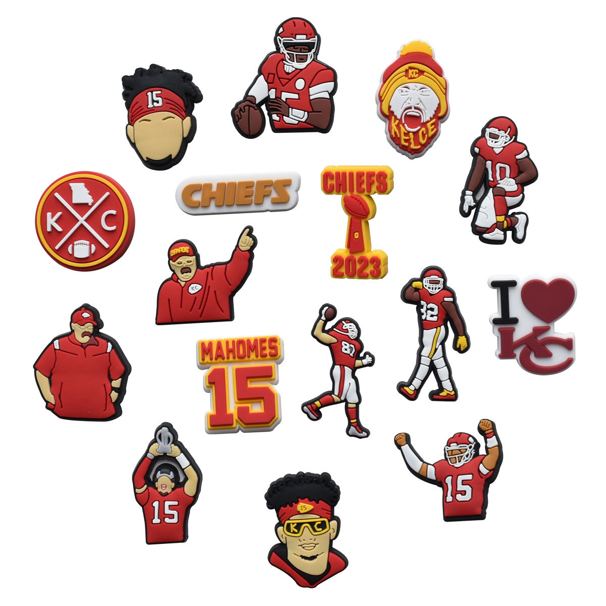 Football Team Shoe Decoration Buckle Accessories for Croc Jibitz Charms Clog Pins
Football Team Shoe Decoration Buckle Accessories for Croc Jibitz Charms Clog Pins