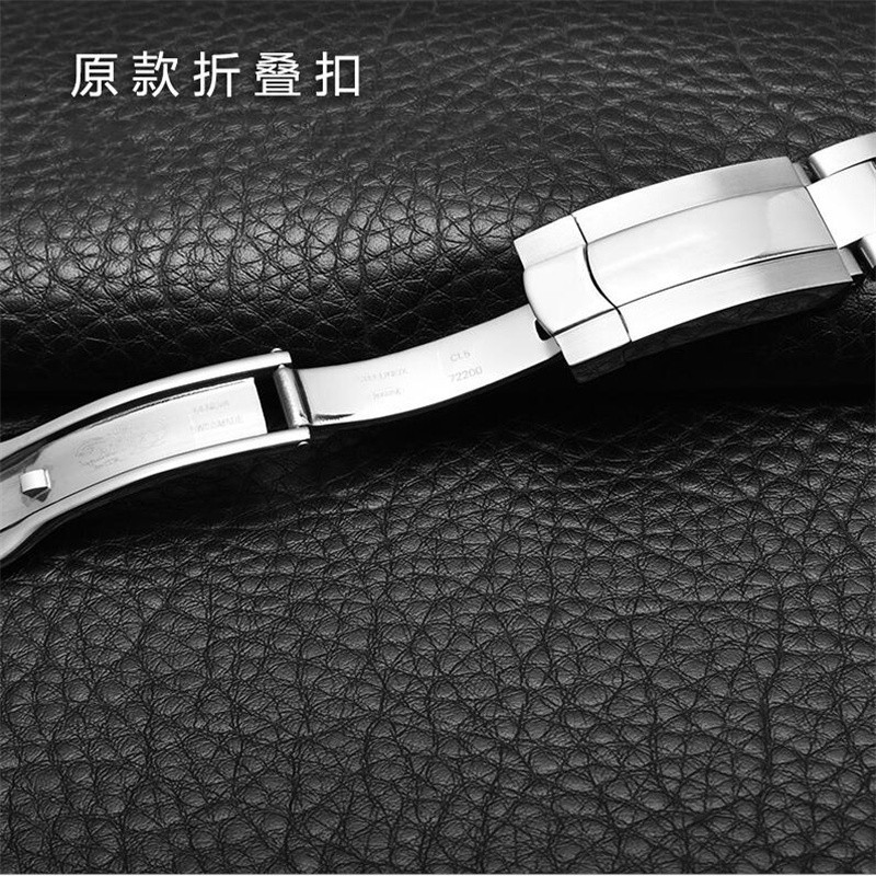 2026 XCL904L Silver Gold Stainless Steel Watchband 17 20 21mm Solid Screw Link Oyster Bracelet For RX Date Just 41mm Case Watch Bands Superior - view 6