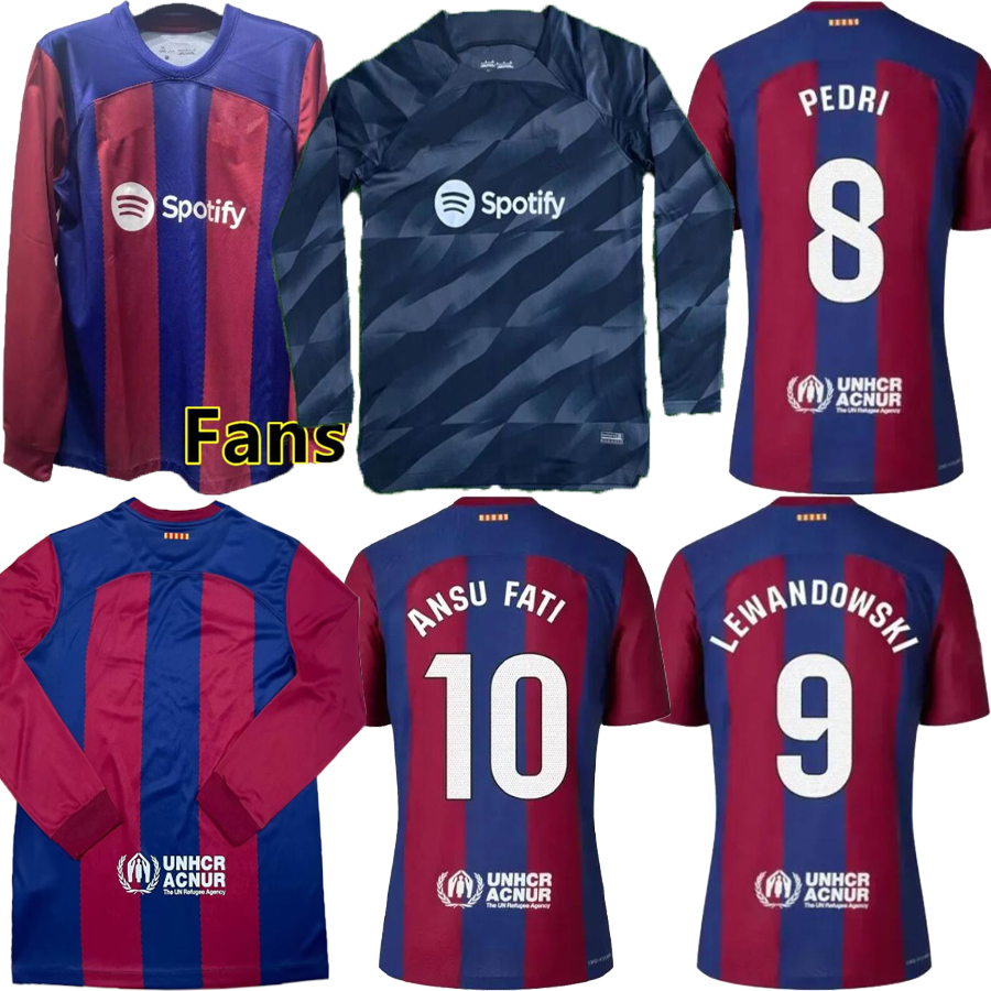 23 24 LEWANDOWSKI soccer jersey men BarcelonaS long sleeve GAVI camiseta de futbol PEDRI FERRAN 2023 2024 FC ANSU FATI RAPHINHA football shirt, White
23 24 LEWANDOWSKI soccer jersey men BarcelonaS long sleeve GAVI camiseta de futbol PEDRI FERRAN 2023 2024 FC ANSU FATI RAPHINHA football shirt, White
