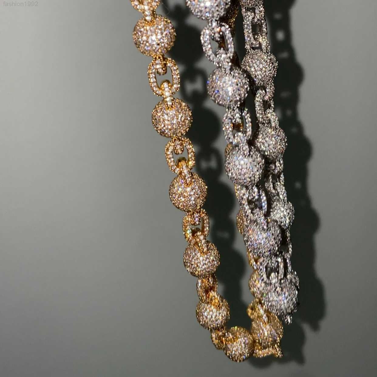 10mm 925 Sterling Silver Iced Out Ball Link Chain Men Hip Hop Bling Ball Cubic Moissanite Ball Chain Necklace
10mm 925 Sterling Silver Iced Out Ball Link Chain Men Hip Hop Bling Ball Cubic Moissanite Ball Chain Necklace
