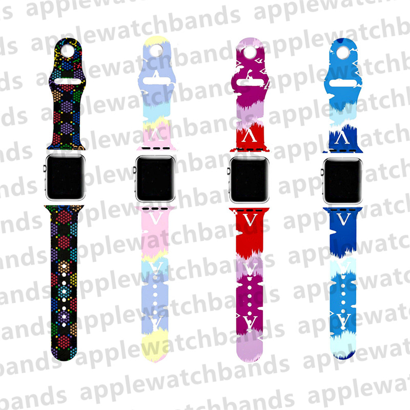 Designer Apple Watch Band Watch Strap for apple watch series 8 7 3 4 5 6 ultra 38mm 42mm 44mm 49mm iwatch Bands Luxury Sports silicone Color Printing Rivet ap Smart Straps
Designer Apple Watch Band Watch Strap for apple watch series 8 7 3 4 5 6 ultra 38mm 42mm 44mm 49mm iwatch Bands Luxury Sports silicone Color Printing Rivet ap Smart Straps