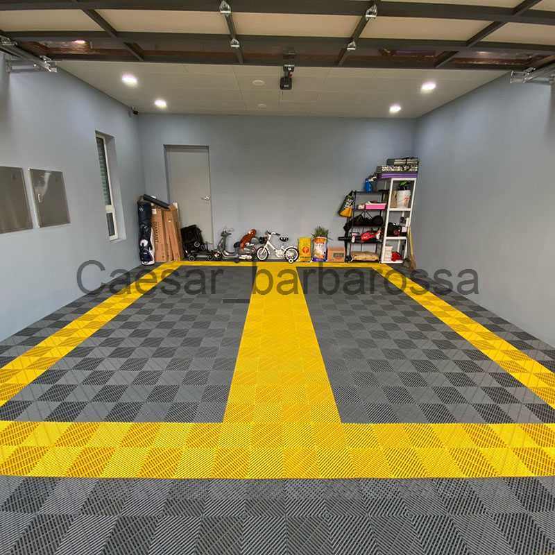 Carpets Factory Price Garage Apoxy Floor Plastic Interlocking Commercial Bike Garage Floor for Warehouse Manufacturer China L231215