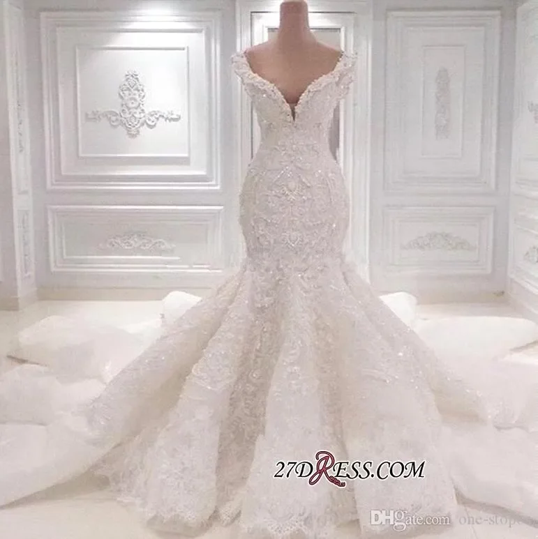 Sexy Mermaid Wedding Dresses Backless V-neck Bridal Gowns Off The Shoulder Custom Made, Grape
Sexy Mermaid Wedding Dresses Backless V-neck Bridal Gowns Off The Shoulder Custom Made, Grape