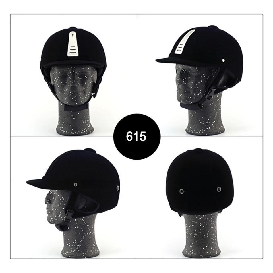 Riding Helmets LOCLE Equestrian Horse Riding Helmet Breathable Durable Safety Half Cover Horse Rider Helmets For Men Women Children 52-62cm 230619