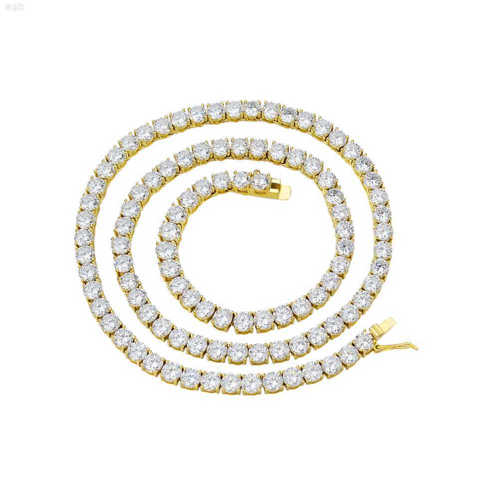 Moissanite Tennis Chain 5mm 4mm 925 Sterling Silver Hip Hop 14k Gold Vvs Diamond Tennis Chain Necklace
Moissanite Tennis Chain 5mm 4mm 925 Sterling Silver Hip Hop 14k Gold Vvs Diamond Tennis Chain Necklace
