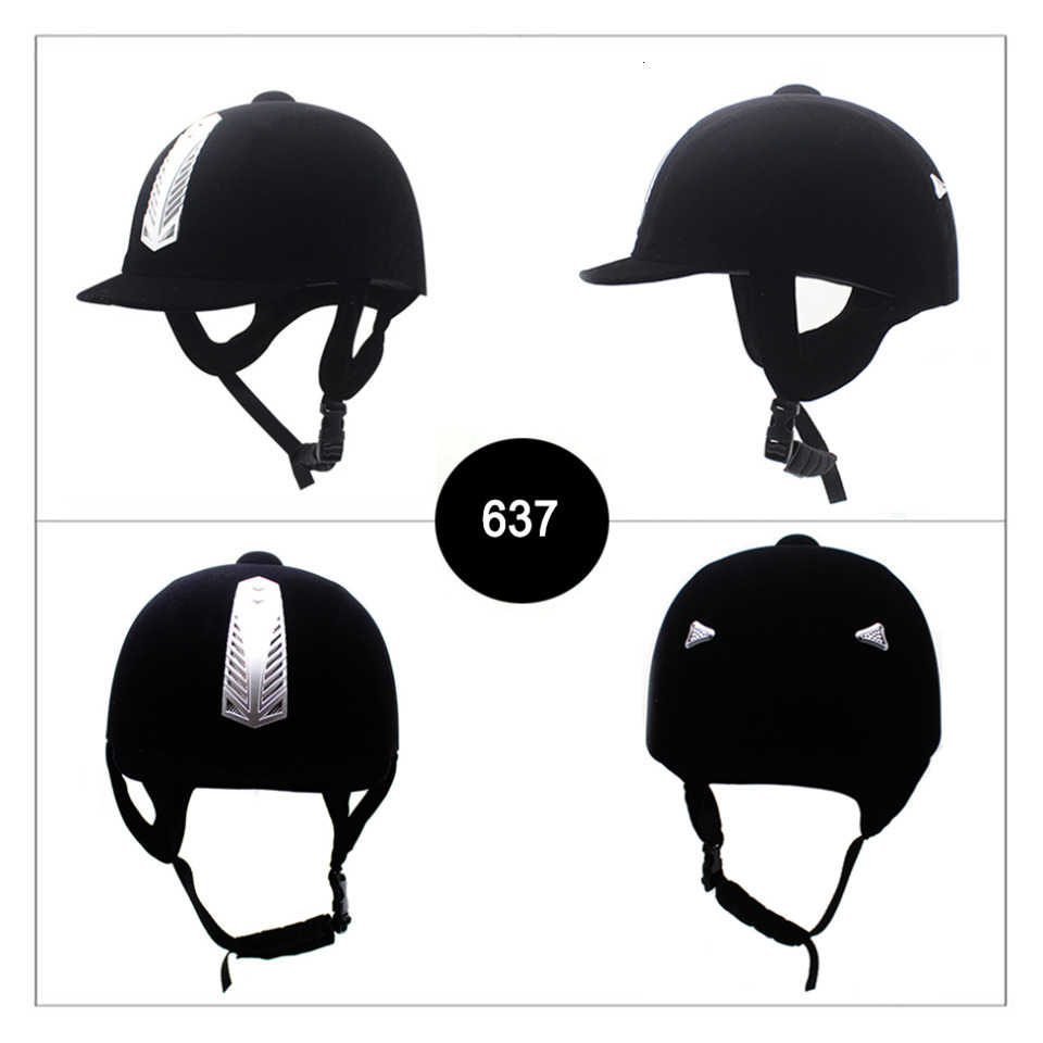 Riding Helmets LOCLE Equestrian Horse Riding Helmet Breathable Durable Safety Half Cover Horse Rider Helmets For Men Women Children 52-62cm 230619