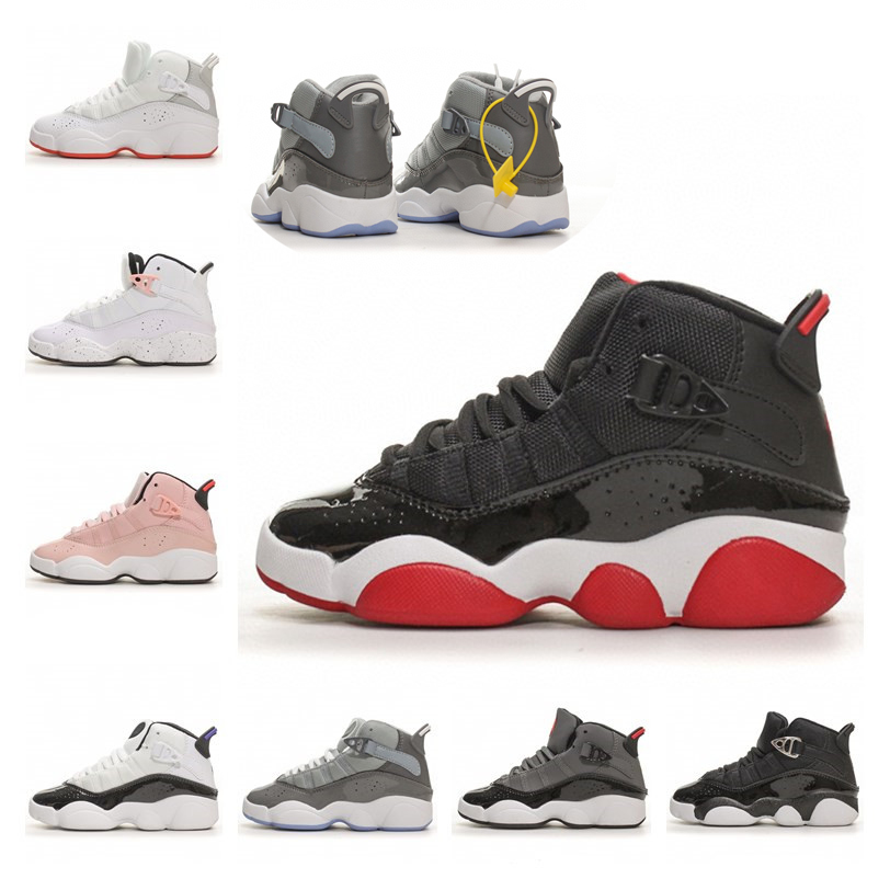 2023 Designer 6 Kids Basketball Shoes Infants Toddler Children Cherry Bred Cool Grey 6s Rings Kid trainers Sneakers Sports Outdoor Christmas Gift 8C- 3Y, As photo 5
2023 Designer 6 Kids Basketball Shoes Infants Toddler Children Cherry Bred Cool Grey 6s Rings Kid trainers Sneakers Sports Outdoor Christmas Gift 8C- 3Y, As photo 5