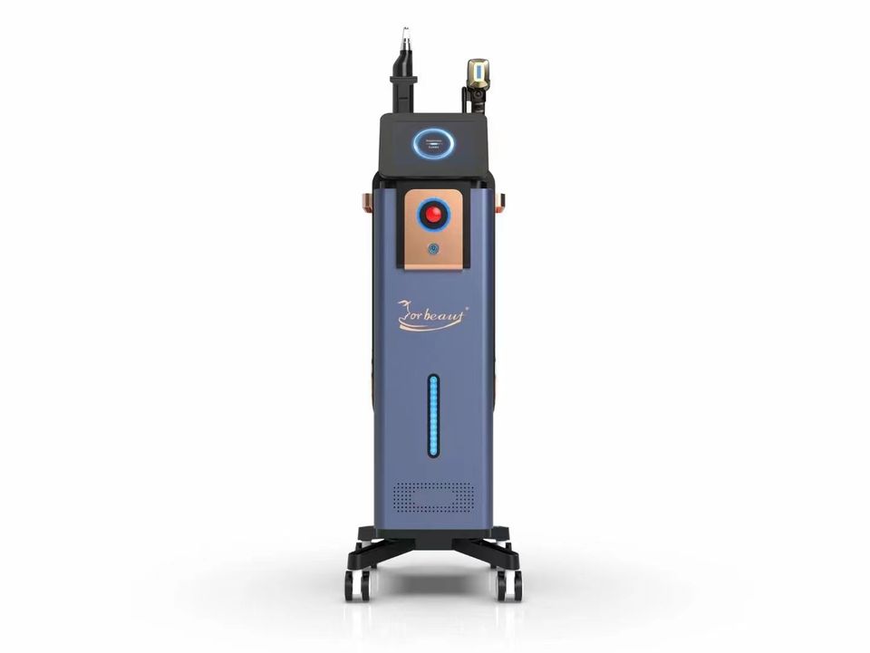 2023 2 In 1 Nd Yag Laser Tattoo Removal Longlife Shots 808nm Diode Laser Device