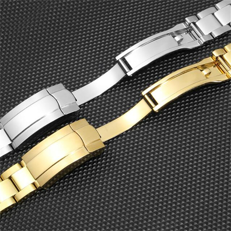 2026 XCL904L Silver Gold Stainless Steel Watchband 17 20 21mm Solid Screw Link Oyster Bracelet For RX Date Just 41mm Case Watch Bands Superior - view 4