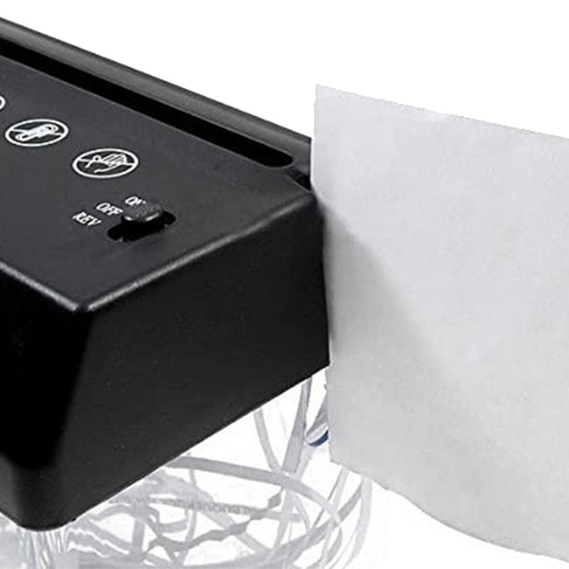 Shredders 1 Piece Electric Paper Shredder Documents Paper Cutting Tool Portable For Home Office 230620